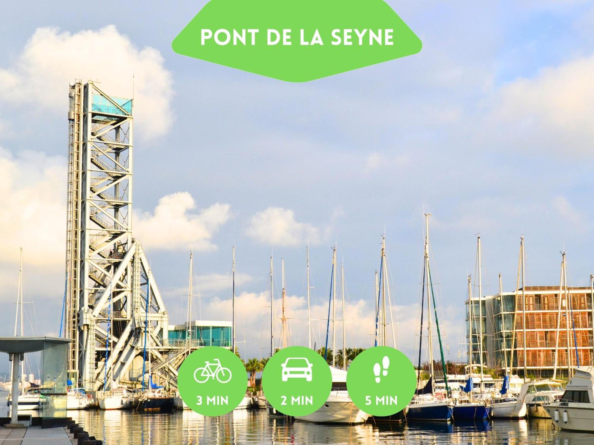 Bao Location - Ideal Pro & Couple - Animaux Acceptes - 5Min A Pied Centre Ville & Port - Commerces - Plages 1,9Km - Parking Gratuit - Wifi Hd Ла-Сейн-сюр-Мер Экстерьер фото