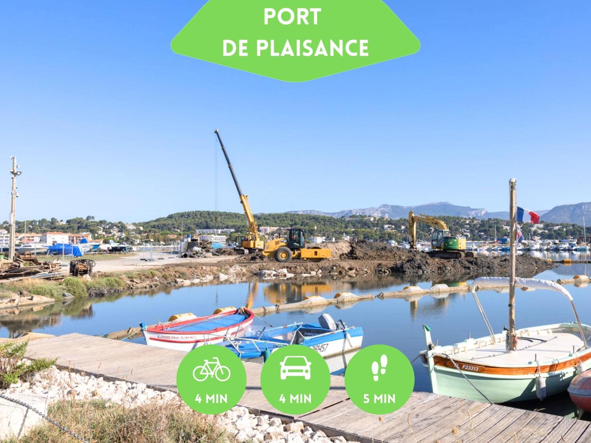 Bao Location - Ideal Pro & Couple - Animaux Acceptes - 5Min A Pied Centre Ville & Port - Commerces - Plages 1,9Km - Parking Gratuit - Wifi Hd Ла-Сейн-сюр-Мер Экстерьер фото